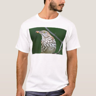 Brown Thrasher w/Catch of the Day Geschenke Beklei T-Shirt