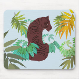 Brown Tiger Mousepad