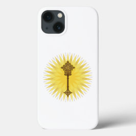 Brown Traditional Ethiopian Cross Design Case-Mate iPhone Hülle