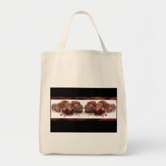 Brown und schwarze tragetasche