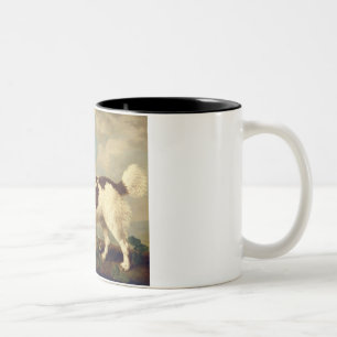 Brown und weißer Norfolk oder WasserSpaniel, 1778 Zweifarbige Tasse