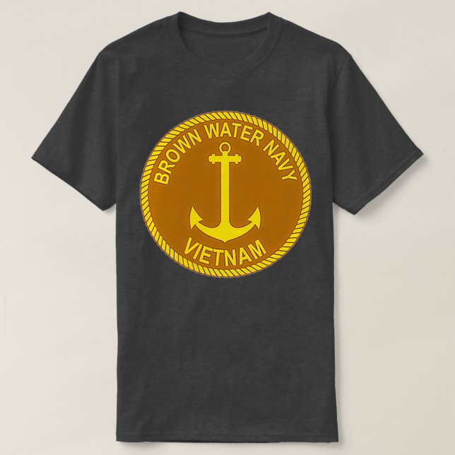 Brown Water Navy Vietnam T-Shirt (Design vorne)