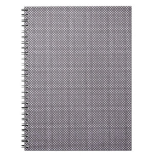 BROWN WHITE POLKA DOTS PUNKTE CIRCLES BAC NOTIZBLOCK