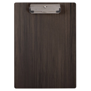 Brown Wood Klemmbrett