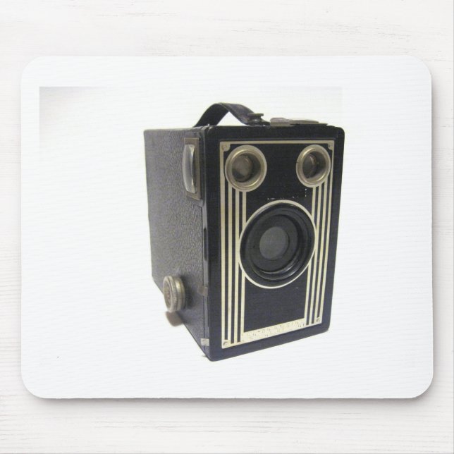 Brownie Antique Camera Mousepad (Vorne)