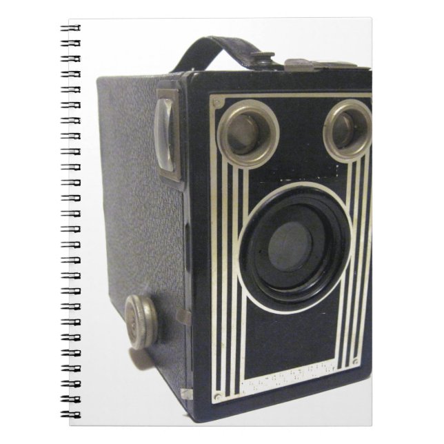 Brownie Antique Camera Notizblock (Vorderseite)