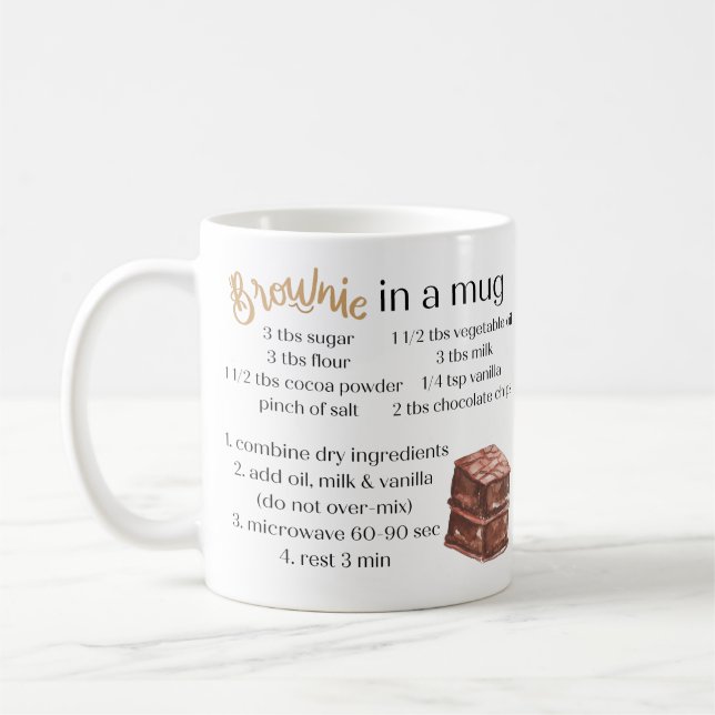 Brownie dans une Mug (Gauche)