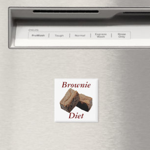Brownie-Diät-Magnet Magnet