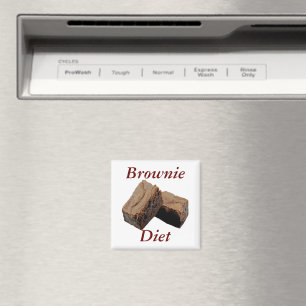 Brownie Diet Magnet