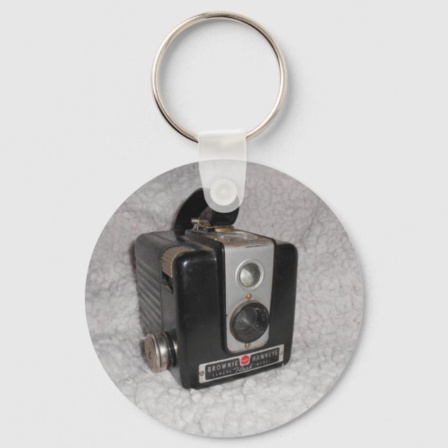 Brownie Hawkeye Camera Schlüsselanhänger (Vorderseite)