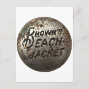 Brown's Beach Jacket Postkarte