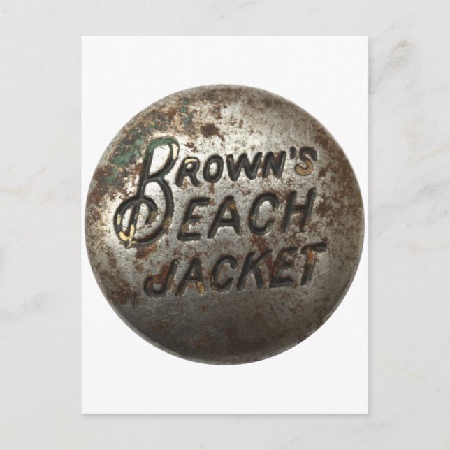 Brown's Beach Jacket Postkarte (Vorderseite)