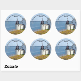 Browns Head Lighthouse Maine Große Stickers