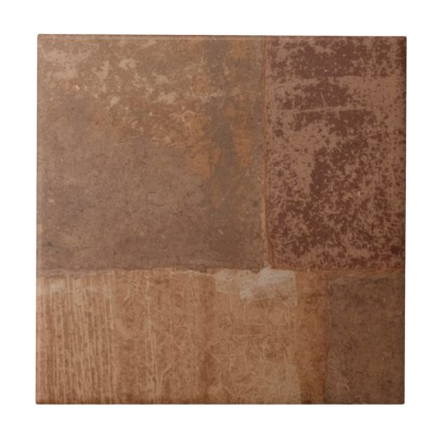 Brownstone vintage rustic simple rustic print  fliese (Vorderseite)