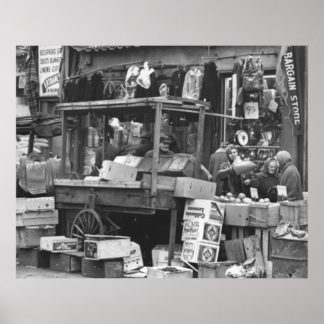 Brownsville Market, Brooklyn: 1962 Poster (Vorne)