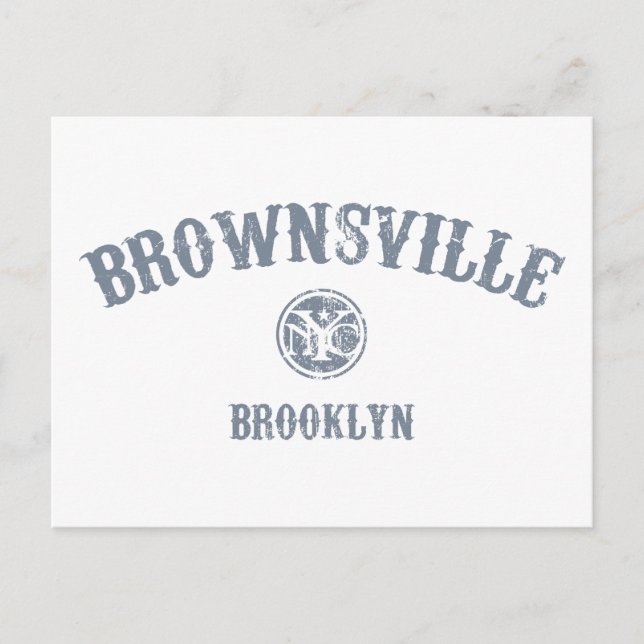 Brownsville Postkarte (Vorderseite)