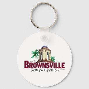 Brownsville (Texas) Schlüsselanhänger der Stadtfla