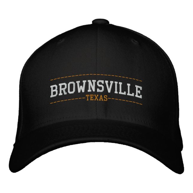 Brownsville Texas USA bestickte Hats Kappe (Vorderseite)