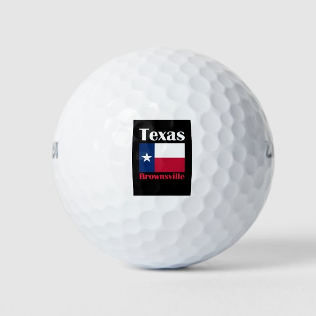 Brownsville TX Golfball (Vorderseite)