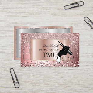 Brows Aftercare PMU Microblading Henna Salon Visitenkarte