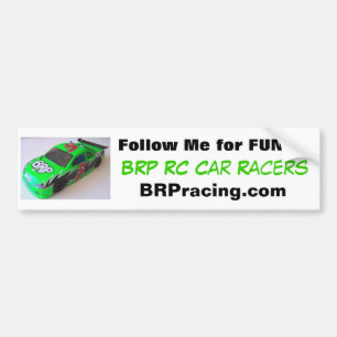 BRP RC Auto-Rennläuferfollow-me für Spaß Autoaufkleber