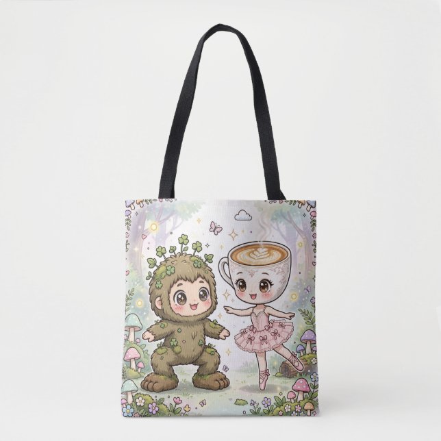 Brr Brr Patapim Forest Ballet Tote Tasche (Vorderseite)