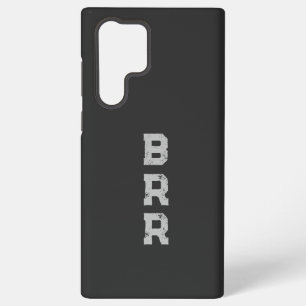 BRR-Logo Graue Schrift Samsung Galaxy Hülle