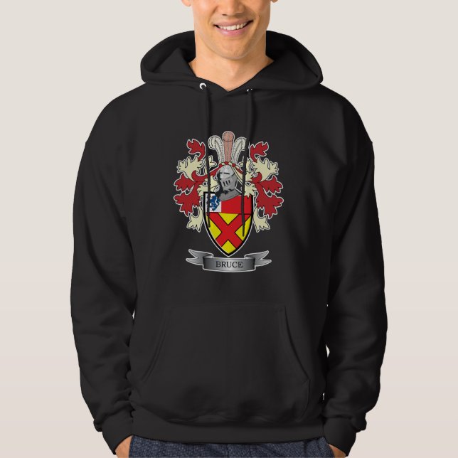 Bruce-Familienwappen-Wappen Hoodie (Vorderseite)