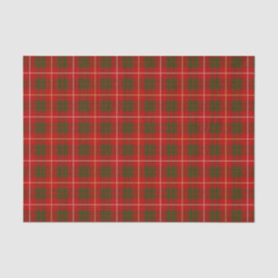 Bruce Family Tartan Pattern Seidenpapier