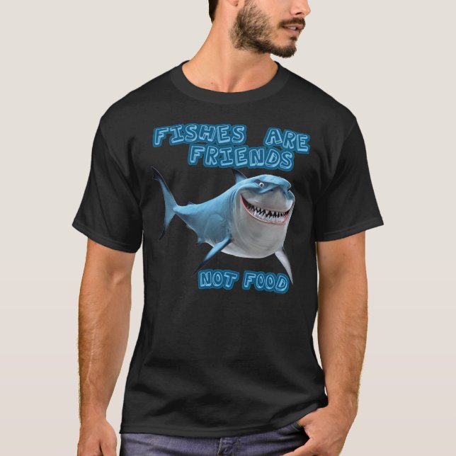 Bruce le grand T-shirt essentiel requin blanc (Devant)