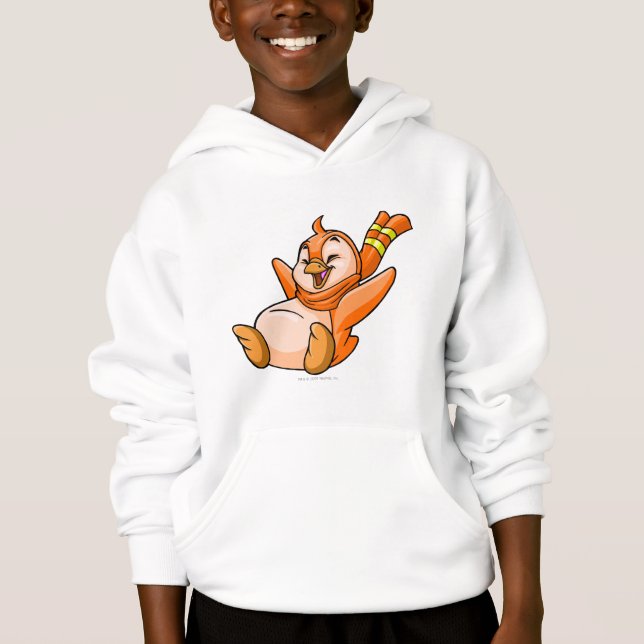 Bruce-Orange Hoodie (Vorderseite)