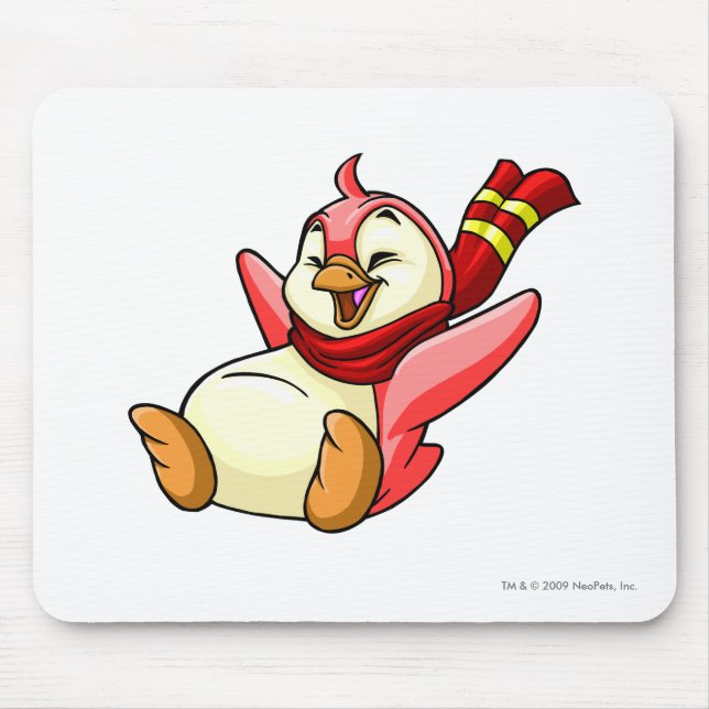 Bruce-Rot Mousepad (Vorne)