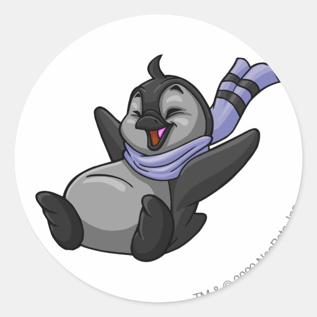 Bruce Shadow Runder Aufkleber (Vorderseite)