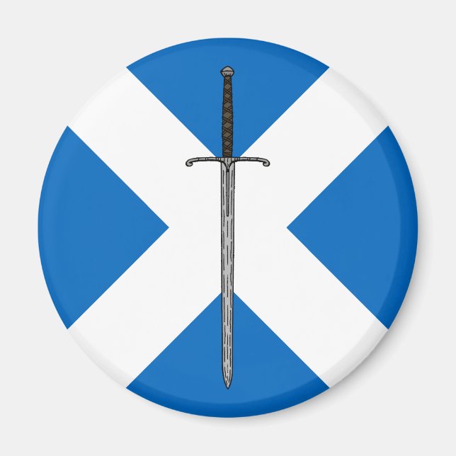 Bruce Sword auf Salreifen Magnet (Vorne)