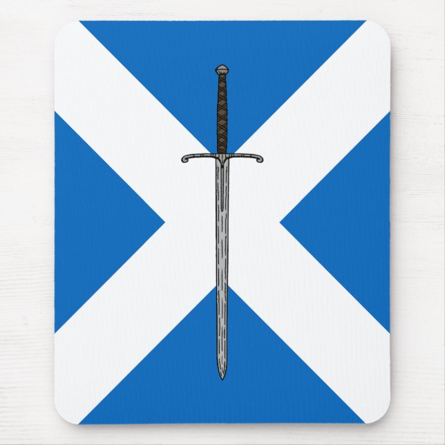 Bruce Sword auf Salreifen Mousepad (Vorne)