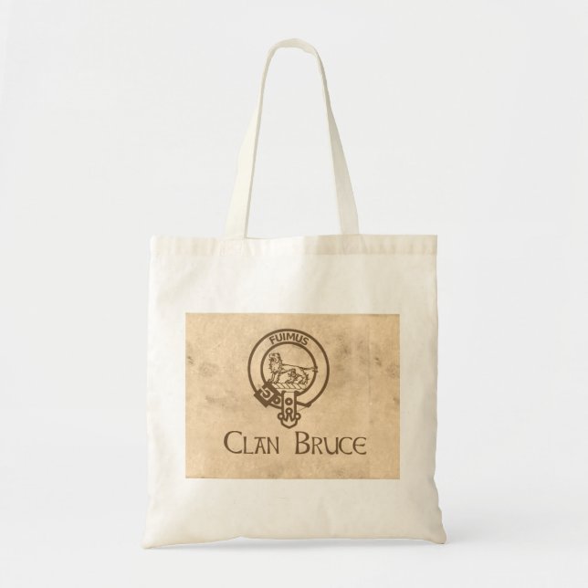 Bruce Wappen Vintag Tragetasche (Vorne)