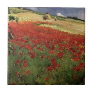 BRUCE, William Blair poppies poppy red flowers vin Fliese