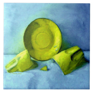 Bruch Cup und Saucer Fliese