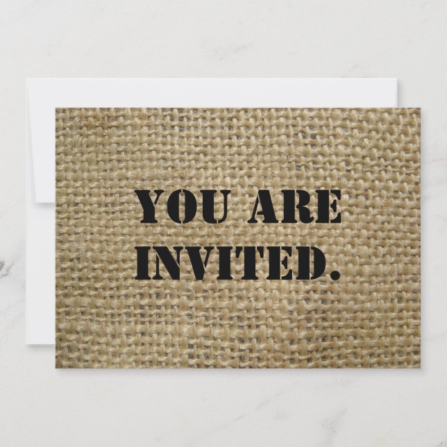 Bruch Einladung (Vorderseite)