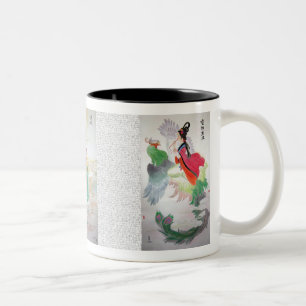 Bruch-Göttin-Tasse Zweifarbige Tasse