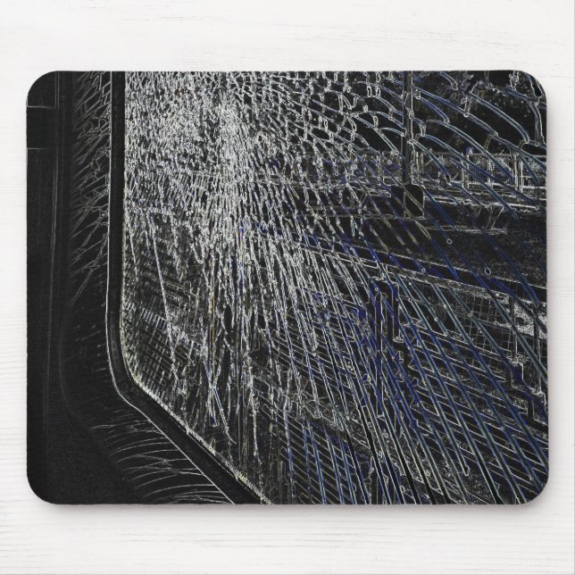Bruchbahnfenster Mousepad (Vorne)
