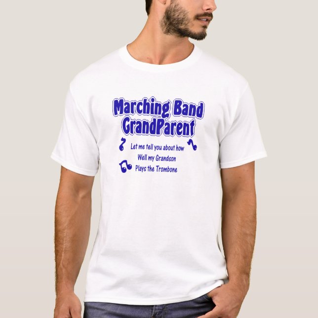 Bruchband grandparent/Trombone T-Shirt (Vorderseite)