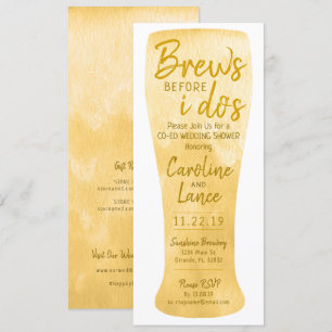 Brüche vor dem Co-Ed-Polterabend Einladung