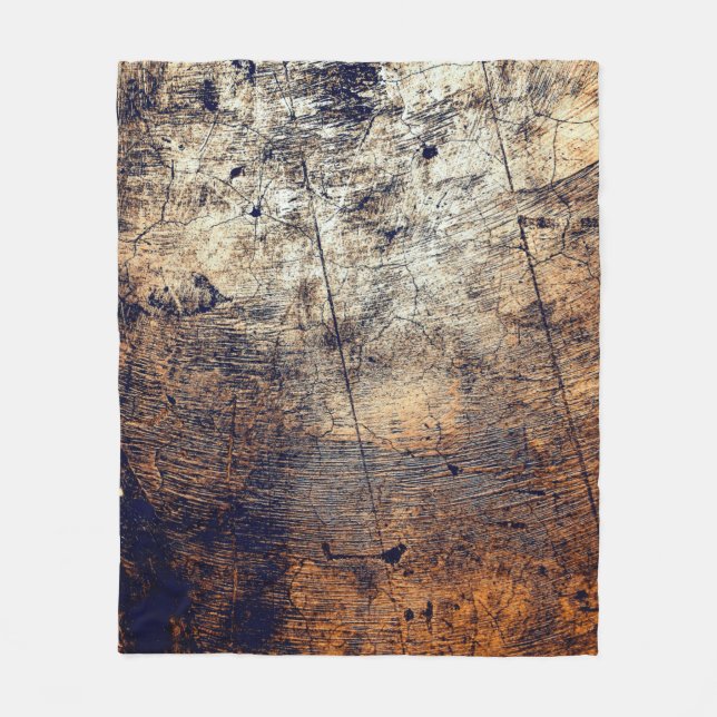 Bruchgewebe Fleecedecke (Vorderseite)
