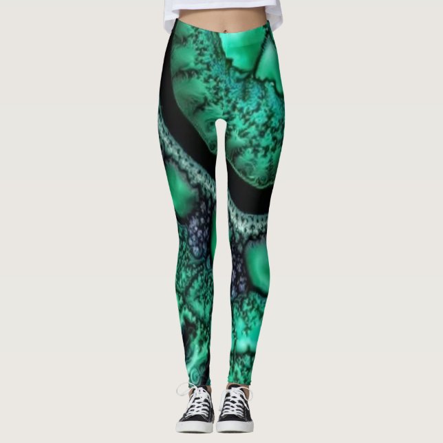 Bruchmalachit4 Leggings (Vorderseite)