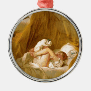 Bruchstelle Silbernes Ornament