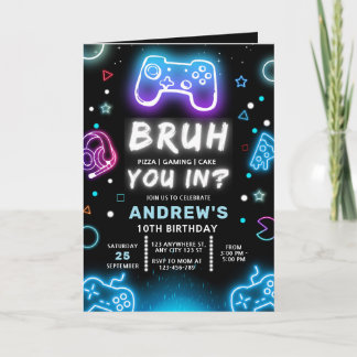 BRUCHT EUCH EIN? Einladung von Neon Gamer zum Gebu