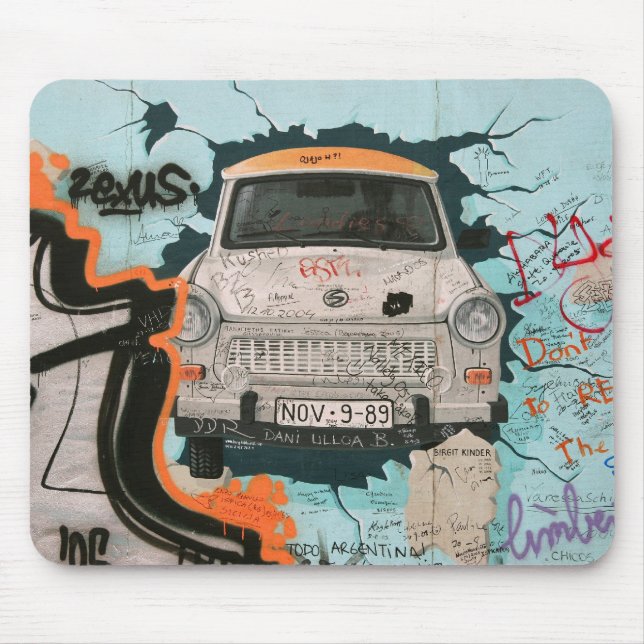 Bruchteil der Berliner Mauer Mousepad (Vorne)