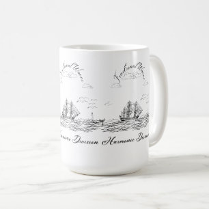 Bruchwellen Kaffeetasse