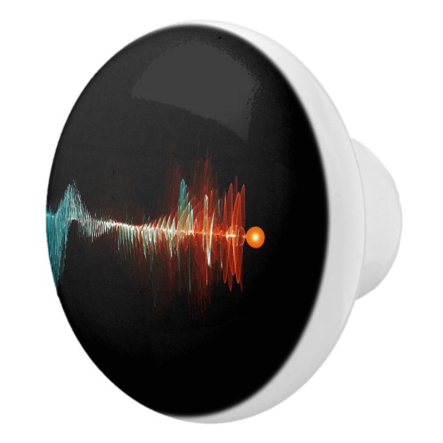 BruchwellenDualität Keramikknauf (Rechts)